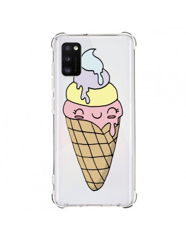 Coque Samsung Galaxy A41 Ice Cream Glace Summer Été Parfum Transparente - Claudia Ramos