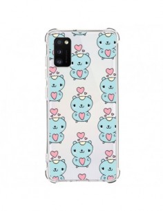 Coque Samsung Galaxy A41 Hamster Love Amour Transparente...