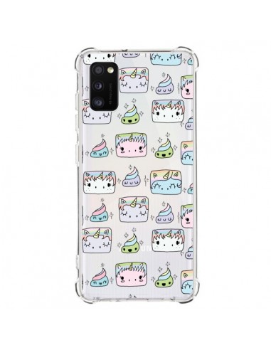 Coque Samsung Galaxy A41 Licorne Unicorn Cute Swag Transparente - Claudia Ramos