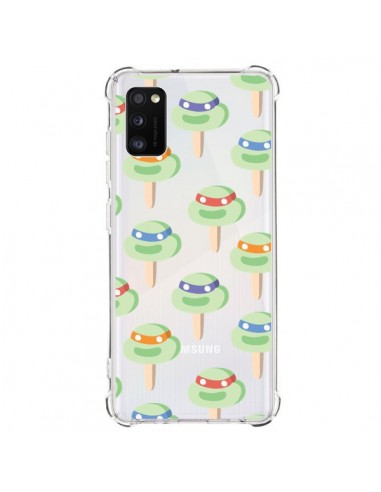 Coque Samsung Galaxy A41 Tortues Ninja Tortle Transparente - Claudia Ramos