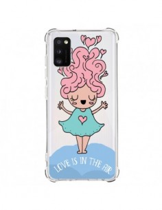 Coque Samsung Galaxy A41 Love Is In The Air Fillette...