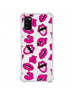 Coque Samsung Galaxy A41 Lèvres Lips Bouche Kiss...