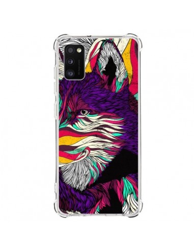 Coque Samsung Galaxy A41 Color Husky Chien Loup - Danny Ivan