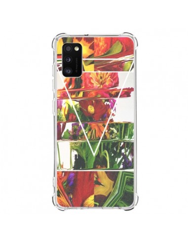 Coque Samsung Galaxy A41 Facke Flowers Fleurs - Danny Ivan