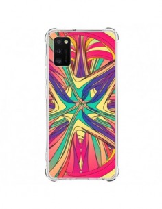 Coque Samsung Galaxy A41 Veins Veines Azteque Vagues -...