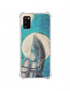 Coque Samsung Galaxy A41 Baleine Whale Voyage Journey -...