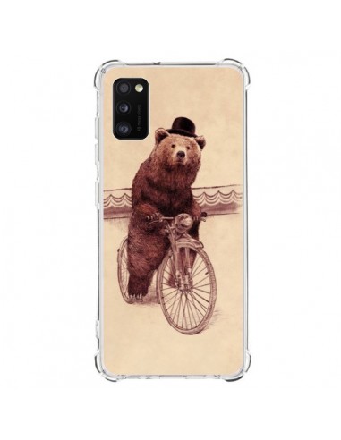 Coque Samsung Galaxy A41 Ours Velo Barnabus Bear - Eric Fan