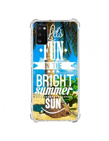 Coque Samsung Galaxy A41 Fun Summer Sun Été - Eleaxart