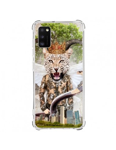 Coque Samsung Galaxy A41 Hear Me Roar Leopard - Eleaxart