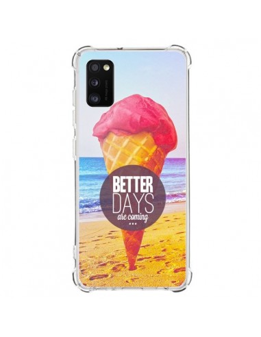 Coque Samsung Galaxy A41 Glace Ice Cream Été - Eleaxart