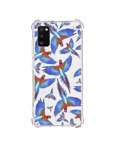 Coque Samsung Galaxy A41 Perroquets Parrot - Eleaxart