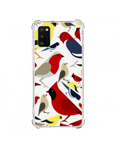 Coque Samsung Galaxy A41 Oiseaux Birds - Eleaxart