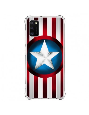 Coque Samsung Galaxy A41 Captain America Great Defender - Eleaxart