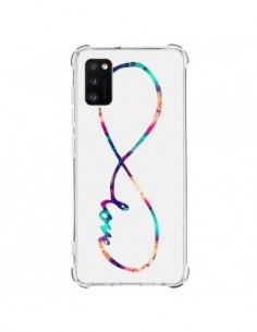 Coque Samsung Galaxy A41 Love Forever Infini Couleur -...