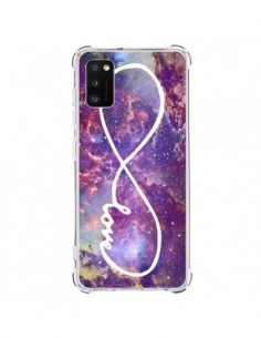 Coque Samsung Galaxy A41 Love Forever Infini Galaxy -...