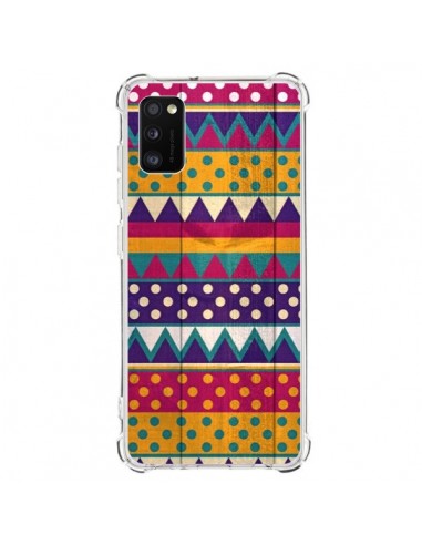 Coque Samsung Galaxy A41 Mexican Triangle Aztec Azteque - Eleaxart