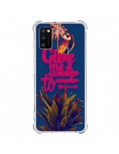 Coque Samsung Galaxy A41 Give me a summer to remember...