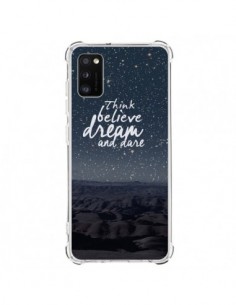 Coque Samsung Galaxy A41 Think believe dream and dare...