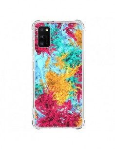 Coque Samsung Galaxy A41 Splashes Peintures - Eleaxart
