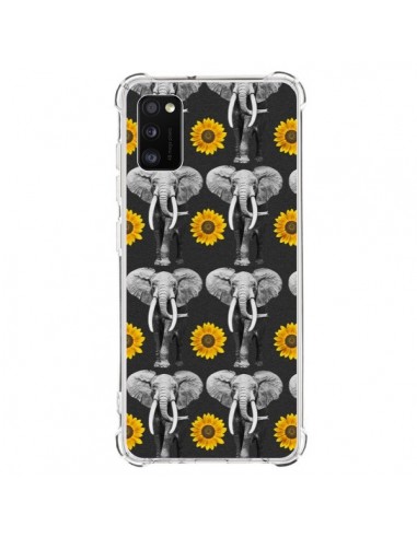 Coque Samsung Galaxy A41 Elephant Tournesol - Eleaxart