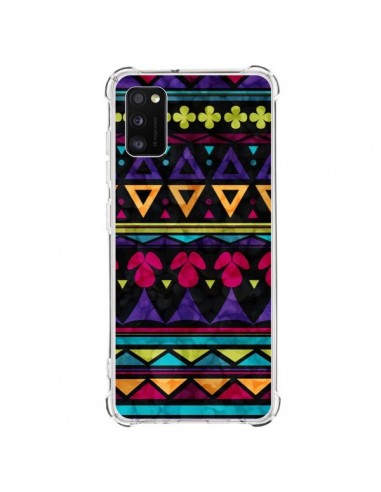 Coque Samsung Galaxy A41 Triangles Pattern Azteque - Eleaxart