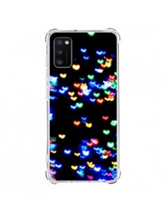 Coque Samsung Galaxy A41 Heart Coeurs Muticolores -  Léa...