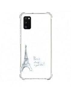 Coque Samsung Galaxy A41 Paris is always a good idea -...
