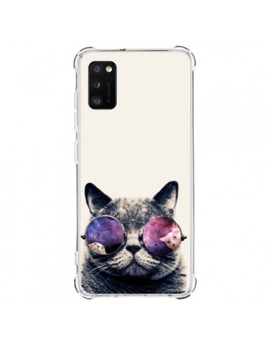 Coque Samsung Galaxy A41 Chat à lunettes - Gusto NYC