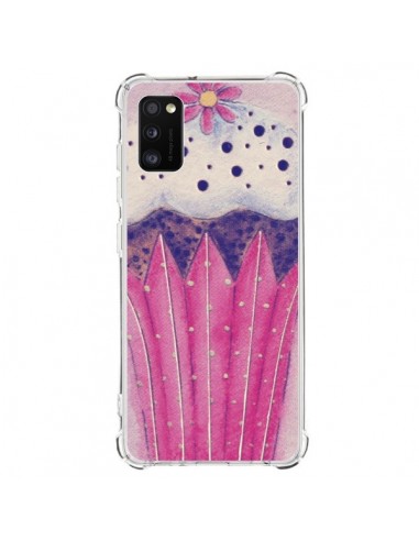 Coque Samsung Galaxy A41 Cupcake Rose - Irene Sneddon