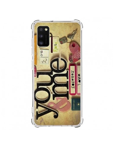 Coque Samsung Galaxy A41 Me And You Love Amour Toi et Moi - Irene Sneddon