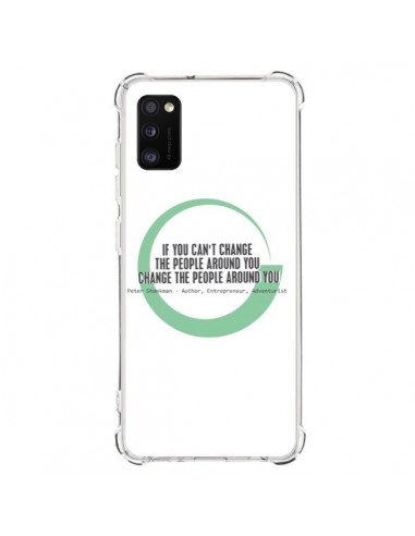 Coque Samsung Galaxy A41 Peter Shankman, Changing People - Shop Gasoline