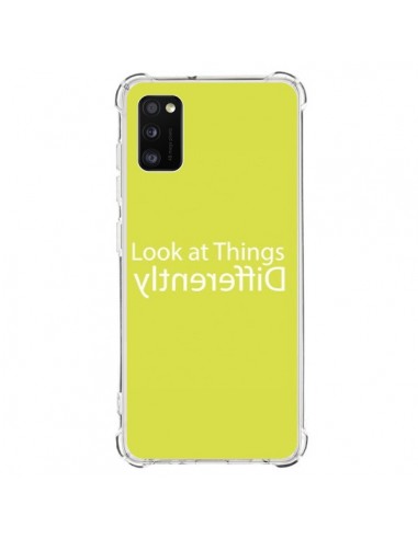 Coque Samsung Galaxy A41 Look at Different Things Yellow - Shop Gasoline
