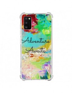 Coque Samsung Galaxy A41 Adventure Awaits Fleurs - Ebi...