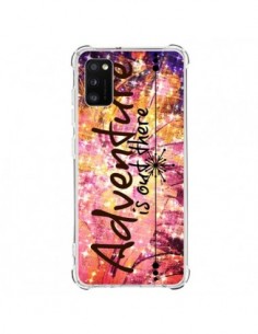 Coque Samsung Galaxy A41 Adventure Is Out There Fleurs -...