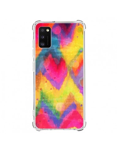 Coque Samsung Galaxy A41 Coeur Tribal - Ebi Emporium