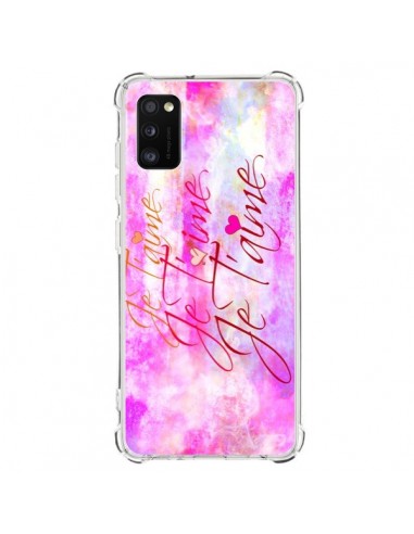 Coque Samsung Galaxy A41 Je t'aime I Love You - Ebi Emporium