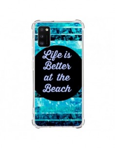 Coque Samsung Galaxy A41 Life is Better at The Beach -...