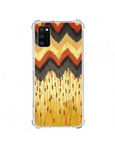 Coque Samsung Galaxy A41 Shine On Gold Azteque - Ebi...