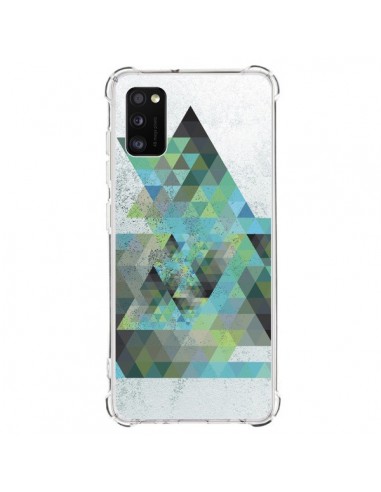 Coque Samsung Galaxy A41 Azteque Gheo Vert - Javier Martinez