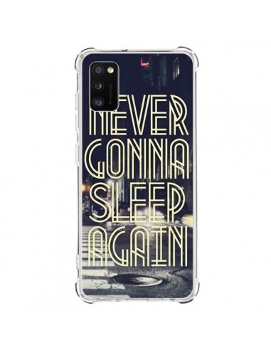 Coque Samsung Galaxy A41 Never Gonna Sleep New York City - Javier Martinez