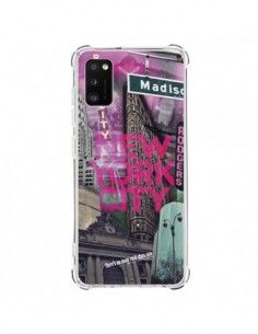 Coque Samsung Galaxy A41 New York City Rose - Javier...