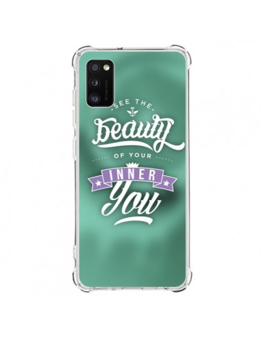 Coque Samsung Galaxy A41 Beauty Vert - Javier Martinez