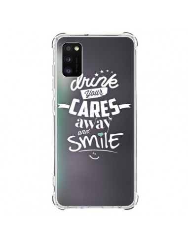 Coque Samsung Galaxy A41 Drink Gris - Javier Martinez