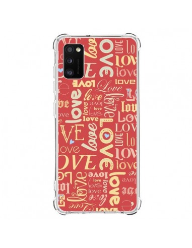 Coque Samsung Galaxy A41 Love World - Javier Martinez