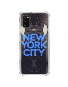 Coque Samsung Galaxy A41 New York City Bleu - Javier...