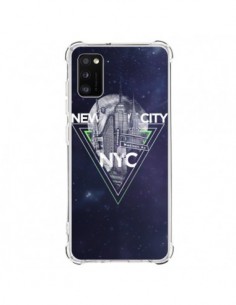 Coque Samsung Galaxy A41 New York City Triangle Vert -...