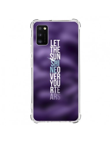 Coque Samsung Galaxy A41 Sunshine Violet - Javier Martinez