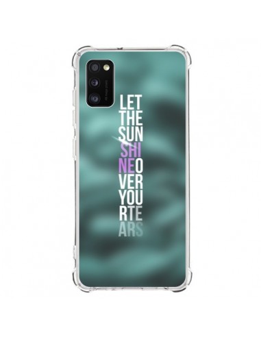 Coque Samsung Galaxy A41 Sunshine Vert - Javier Martinez