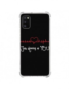 Coque Samsung Galaxy A41 Just Thinking of You Coeur Love...
