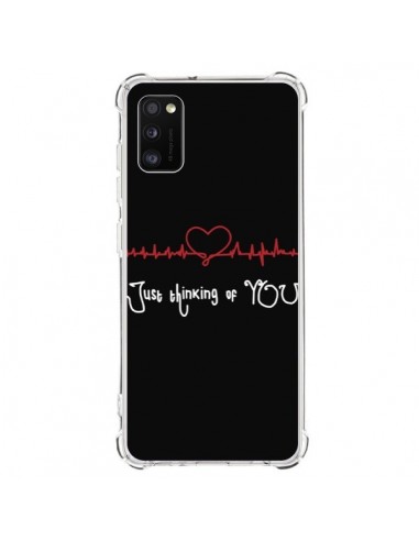 Coque Samsung Galaxy A41 Just Thinking of You Coeur Love Amour - Julien Martinez